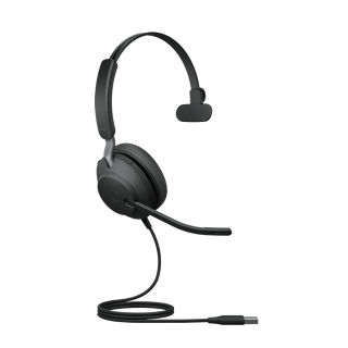 Гарнитура проводная Jabra Evolve2 40 SE UC Mono USB