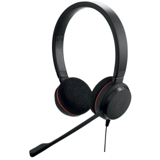 Гарнитура проводная Jabra Evolve 20 MS Stereo USB-C + адаптер USB-A