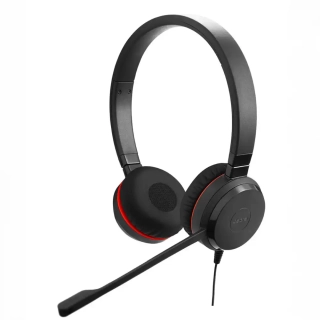 Гарнитура проводная Jabra Evolve 20 SE MS Stereo USB-C + адаптер USB-A