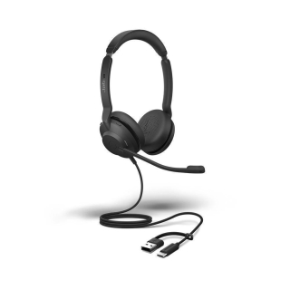 Гарнитура проводная Jabra Evolve2 30 SE MS Stereo USB-C + адаптер USB-A