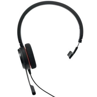 Гарнитура проводная Jabra Evolve 20 MS Mono USB-C + адаптер USB-A