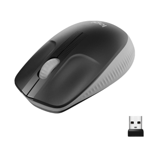 Мышь беспроводная Logitech M190 Mid Grey