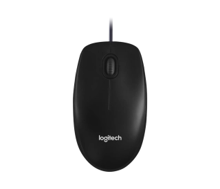 Мышь проводная Logitech M100 Black