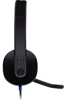 Гарнитура проводная Logitech Headset H540 USB черный