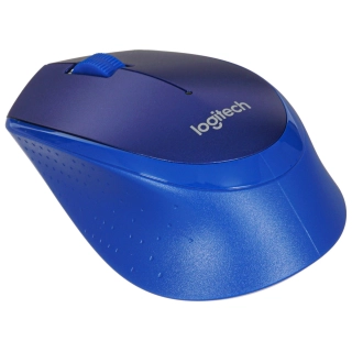 Мышь беспроводная Logitech M330 Silent Plus Blue