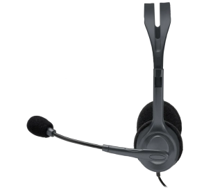 Гарнитура проводная Logitech Headset H111 Black