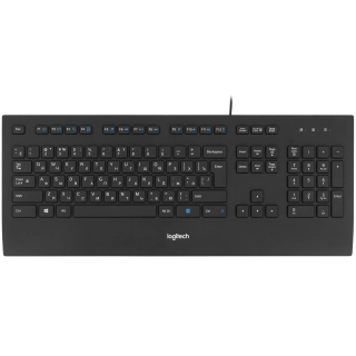 Клавиатура проводная Logitech K280e Black