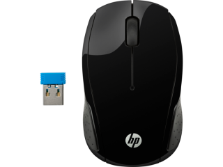 Мышь беспроводная HP 200 Black