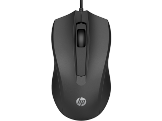 Мышь проводная HP 100 Black