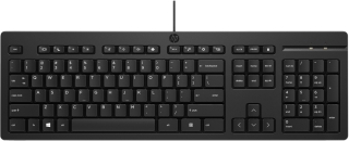 Клавиатура проводная HP 125 G2 USB Black