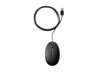Мышь проводная HP 320M Black
