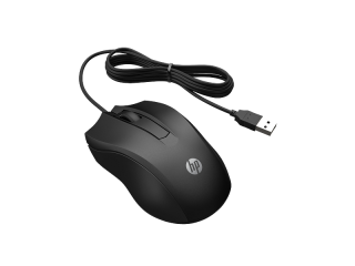 Мышь проводная HP 100 Black