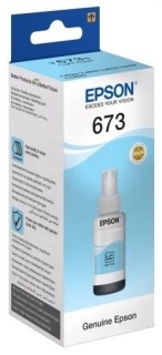 Чернила Epson 673 Light Cyan