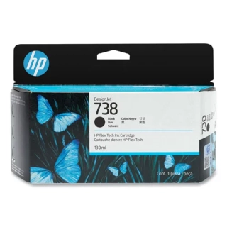 Картридж HP 738 Black 130 ml