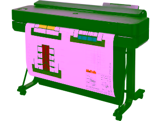 Плоттер HP DesignJet T650