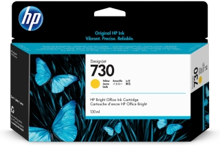 Картридж HP 730 Yellow 130 ml