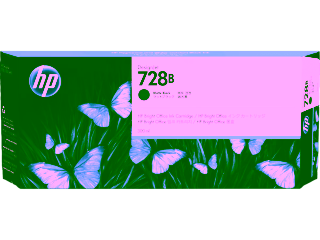 Картридж HP 728 Matte Black 300 ml