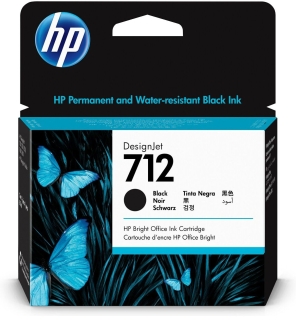 Картридж HP 712 Black 80 ml