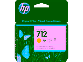Картридж HP 712 Yellow 29 ml