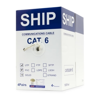 Кабель сетевой SHIP D165-P Cat.6 UTP