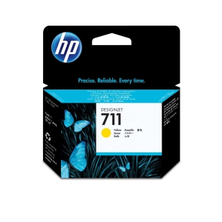 Картридж HP 711 Yellow 29 ml