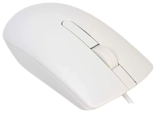 Мышь проводная Dell MS116 White