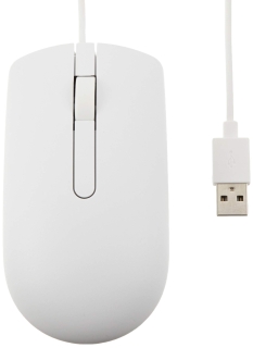 Мышь проводная Dell MS116 White