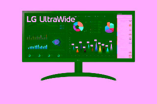 Монитор 25.7" LG 26WQ500-B