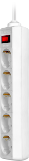 Сетевой фильтр Defender ES 3 - 3м, 5 розеток, белый