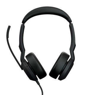 Гарнитура проводная Jabra Evolve2 50 MS Stereo USB-C + адаптер USB-A