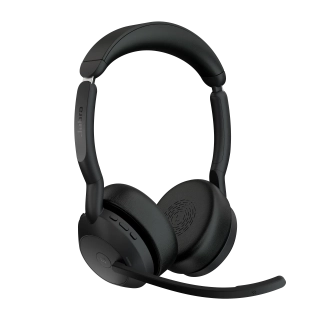 Гарнитура беспроводная Jabra Evolve2 55 Link380c MS Stereo Stand