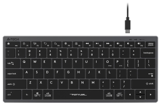 Клавиатура проводная A4Tech Fstyler FX51 USB Grey