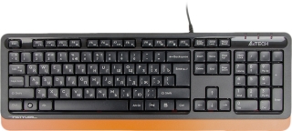 Клавиатура проводная A4Tech Fstyler FK10 USB Orange