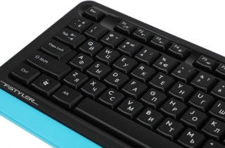 Клавиатура проводная A4Tech Fstyler FK10 USB Blue