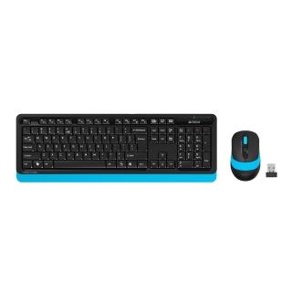Беспроводной комплект клавиатура + мышь A4Tech Fstyler FG1010 Blue