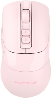 Мышь беспроводная A4Tech Fstyler FB50CS Plus Pink