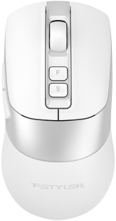Мышь беспроводная A4Tech Fstyler FB50CS Plus White