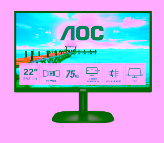 Монитор 21.5" AOC 22B2H