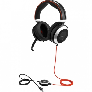 Гарнитура проводная Jabra Evolve 80 MS Stereo USB