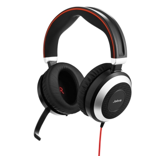 Гарнитура проводная Jabra Evolve 80 MS Stereo USB