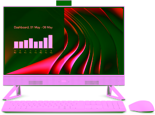 Моноблок 23.8" Dell All-in-One EC24250 FHD/Core 7 150U/16GB/1TB SSD/Win11Pro