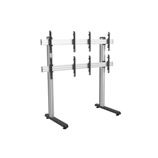 Мобильная стойка для видеостен Brateck LVS02-446FW, 45"-55"