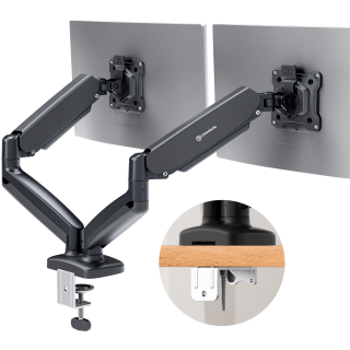Кронштейн для мониторов ONKRON G160, настольный, 2 монитора