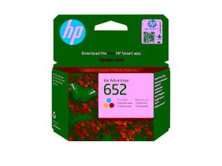 Картридж HP 652 Tri-Colour