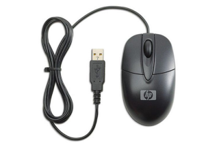 Мышь проводная HP G1K28AA Black