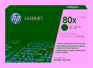 Картридж HP 80X Black