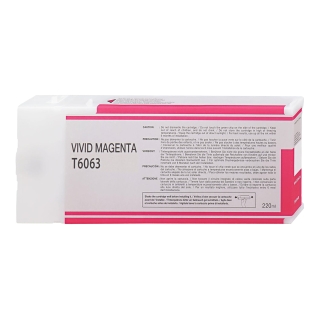 Картридж Epson T6063 Vivid Magenta