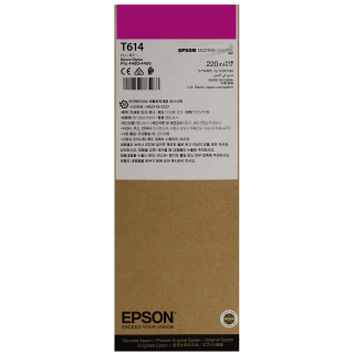 Картридж Epson T6143 Magenta