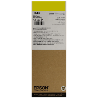 Картридж Epson T6144 Yellow