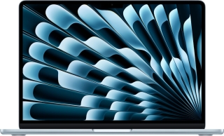 Ноутбук Apple MacBook Air M5 10C CPU 8C GPU/13.6"Retina/16GB/512GB SSD/MacOS/Sky Blue